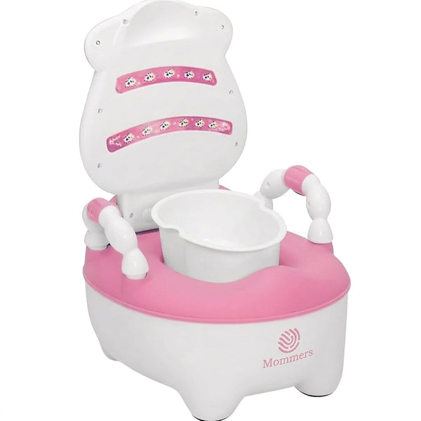 Mommers Baby Potty Training Seat with Backrest and Side Handles