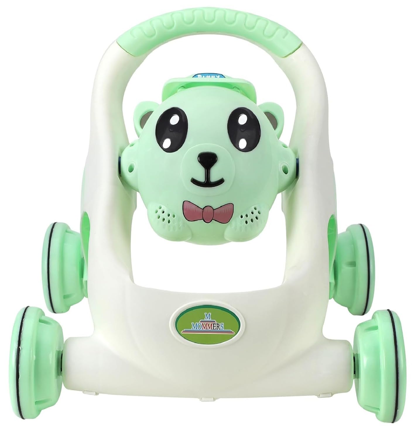 Mommers Baby Walker Musical Push Support with Wheels & Handle | Cute Design Activity Walker for Toddlers | Balanced Wheels Walker | Indoor Play (Copy) (Copy)
