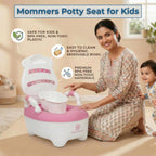 Mommers Baby Potty Training Seat with Backrest and Side Handles